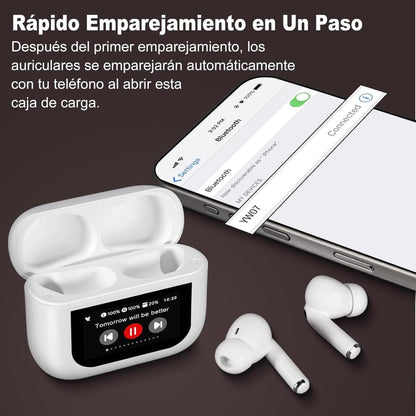 AirPods Pro con pantalla táctil